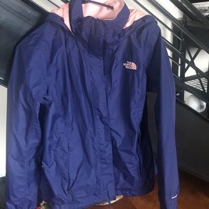 North Face rain jacket